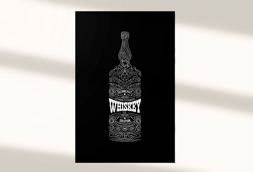 Whiskey Vector Art